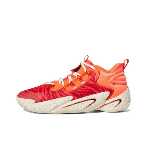 Adidas BYW Select Slip Resistant Abrasion Resistant Легкий Низкий Топ Баскетбольные кроссовки Унисекс Реддиш Апельсин