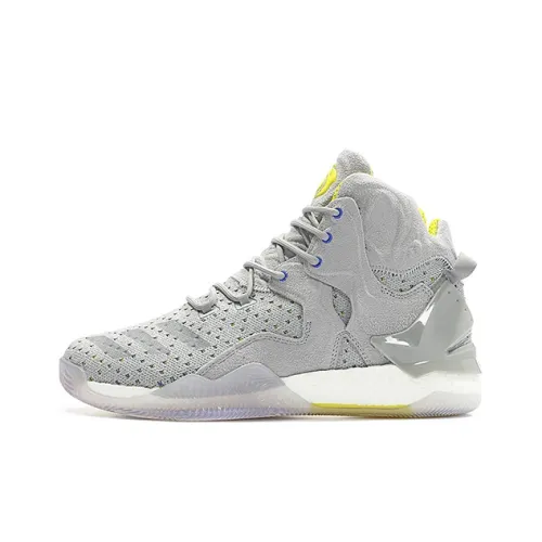 Sneakersnstuff x Adidas D Rose 7 PRIMEKNIT Розовый 7 Нескользящий Легкий MID Топ Баскетбольные кроссовки для игры Мужской Серый