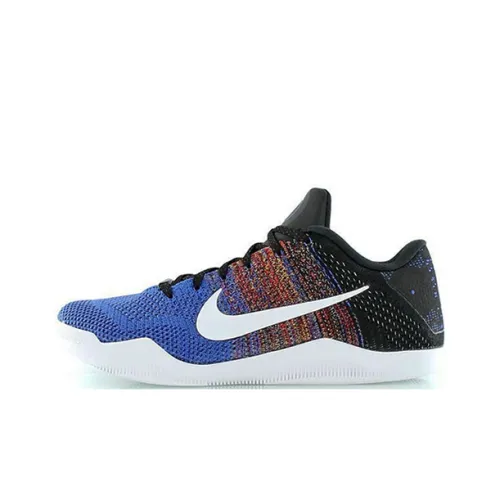 Nike Kobe 11 Elite Low BHM 2016 Черный Месяц Истории Low Топ Баскетбольные кроссовки для игры Мужской Черный Месяц Истории