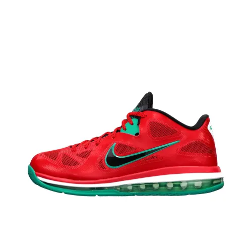 Nike Lebron 9 Low Liverpool Slip-Resistant Low Top Баскетбольные кроссовки для игры Мужской Красный