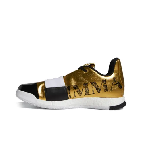 Adidas Harden Vol.3 Imma Be A Звезда Противоскользящий Дышащий Легкий MID Баскетбольные кроссовки Мужской Черный Золотой