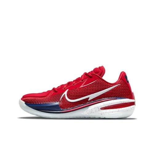 Nike Air Zoom г.T. Cut 1 'Команда USA Low Топ Воздух Zoom Баскетбольные кроссовки для игры Унисекс Красный Международная версия