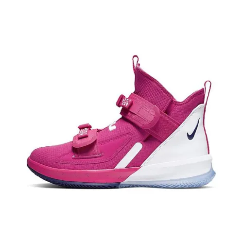 Nike Zoom Soldier 13 Баскетбольные кроссовки Высокий топ Унисекс
