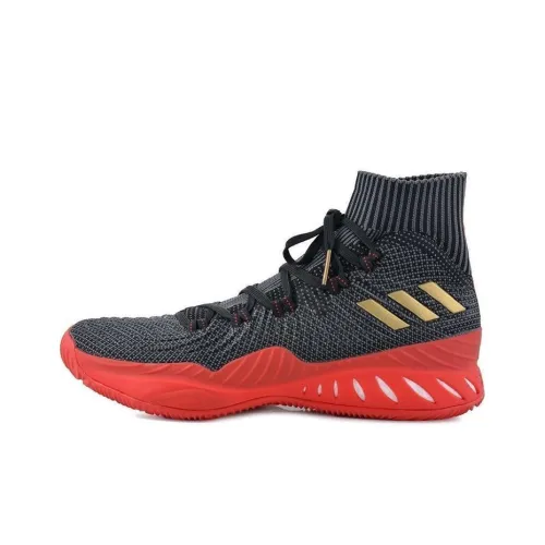 Adidas Crazy Explosive 2017 MID Топ Баскетбольные кроссовки Мужской Черный Красный
