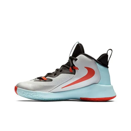 Nike Future Court Нескользящий Легкий MID Топ Баскетбольные кроссовки для игры Женские Серый Красный Зеленый