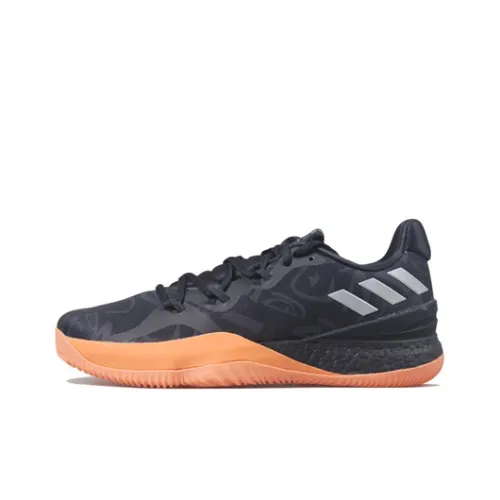 Adidas Scarpe Crazy Light Boost Low Противоскользящие Устойчивые к истиранию Низкий Топ Баскетбольные кроссовки Мужской Черный