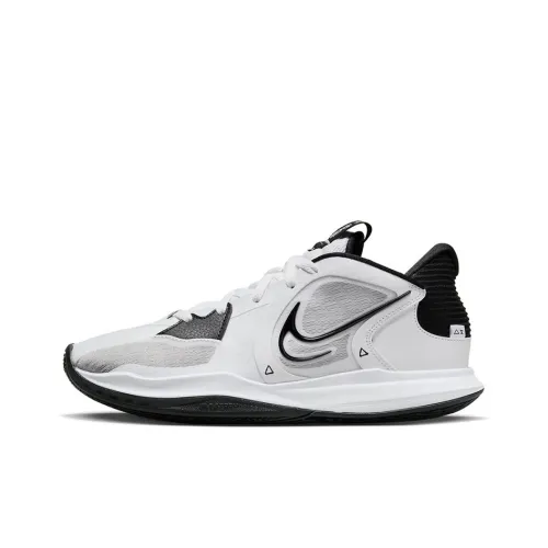 Nike Kyrie Low 5 Low Топ Баскетбольные кроссовки Унисекс Белый черный