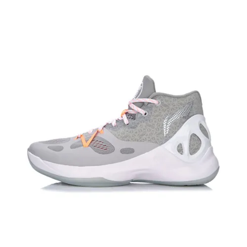 Подкладка SONIC 5 MID Топ Баскетбольные кроссовки Мужской Микрокристаллический серый