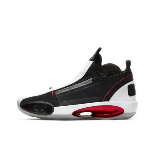 Jordan Air Джордан 34 SE Красный Orbit MID Топ Баскетбольные кроссовки для игры Мужской Черный белый красный Международная версия