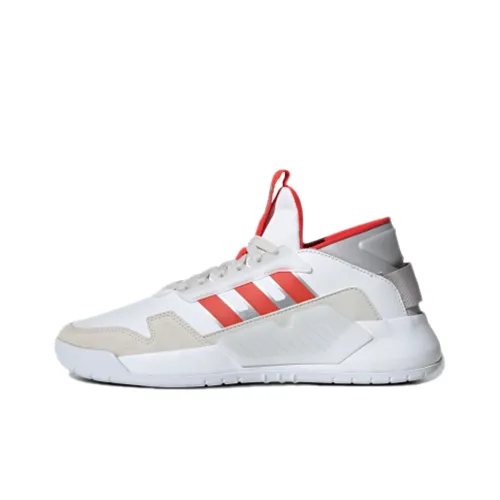 ADIDAS NEO BBALL90S Амортизирующие низкие баскетбольные кроссовки с противоскользящим эффектом мужские