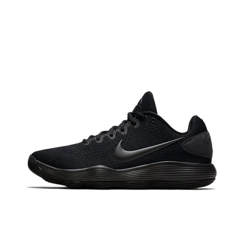 nike Hyperdunk 2017 Low EP Противоскользящие Устойчивые к истиранию Низкий Топ Баскетбольные кроссовки для игры Мужской Черный
