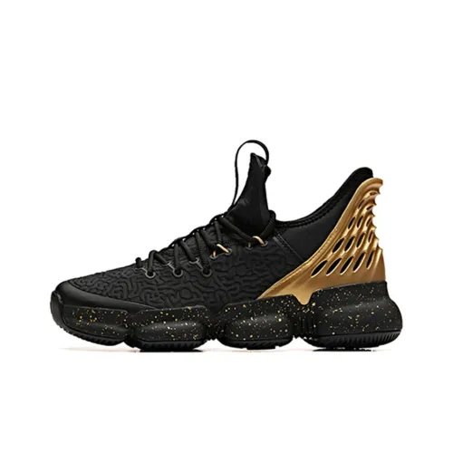 ANTA Амортизирующие подошвы Устойчивые к истиранию Низкий топ Баскетбольные кроссовки Мужские