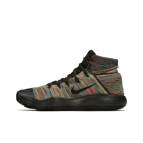 nike React Hyperdunk 2017 Flyknit HD Амортизация Износостойкий Высокий Топ Баскетбольные Кроссовки Мужские Многоцветные