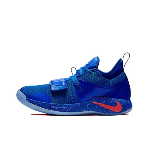 PLAYSTATION x Nike PG 2,5 Нескользящий Легкий Низкий Топ Баскетбольные Кроссовки для Игры Мужской Синий