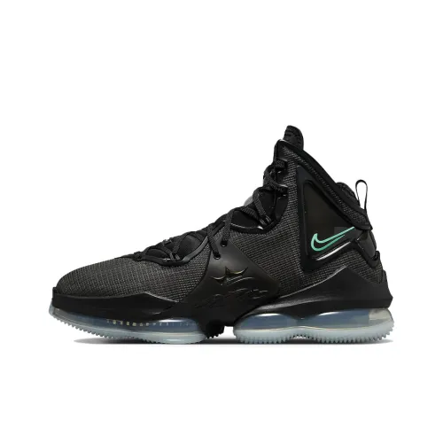 Nike Lebron 19 EP High Топ Баскетбольные кроссовки для игры Унисекс Черный Азиатская версия