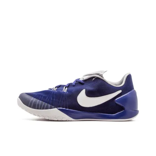 Nike Hyperchase Royal Slip-resistant Low Top Баскетбольные кроссовки для игры Унисекс Синий