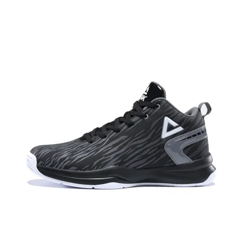 PEAK Game Ready Коллекция Амортизация Противоскользящие Устойчивые к истиранию Баланс MID Топ Баскетбольные кроссовки