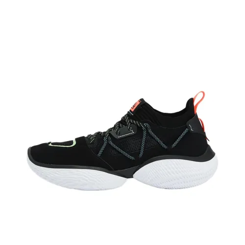 Under Armour Curry Flow POD Shock Absorbers Slip-Resistant Abrasion-Resistant Low-Top Basketball Shoes Unisex Black -> Under Armour Curry Flow POD Shock Absorbers Противоскользящие устойчивые к истиранию низкий топ баскетбольные кроссовки унисекс черный