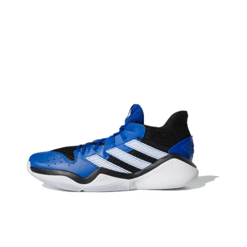 Adidas Harden Stepback 1 Non Slip Легкий Низкий Топ Баскетбольные Кроссовки Мужские Черный Синий