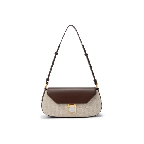 CHARLES KEITH Сумка через плечо из ПУ (полиуретана) кожа маленькая женская темно-коричневый темно-коричневый бежевый