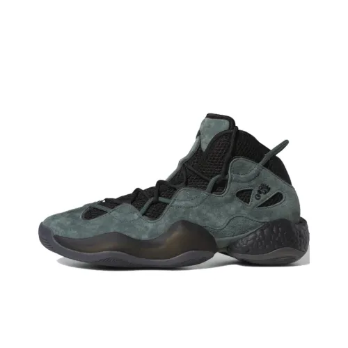 Adidas Originals Crazy BYW 3,0 Non Slip Легкий Высокий Топ Баскетбольные Кроссовки Мужские Темно-Зеленый
