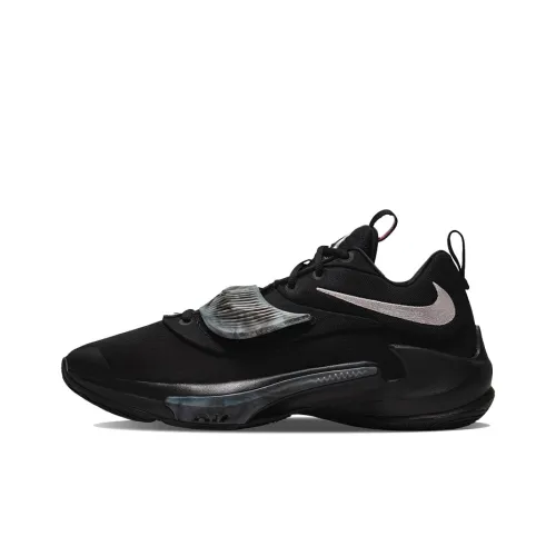 Nike Freak 3 Zoom EP Giannis Low Баскетбольные кроссовки для игры Unisex Черный Азиатская версия