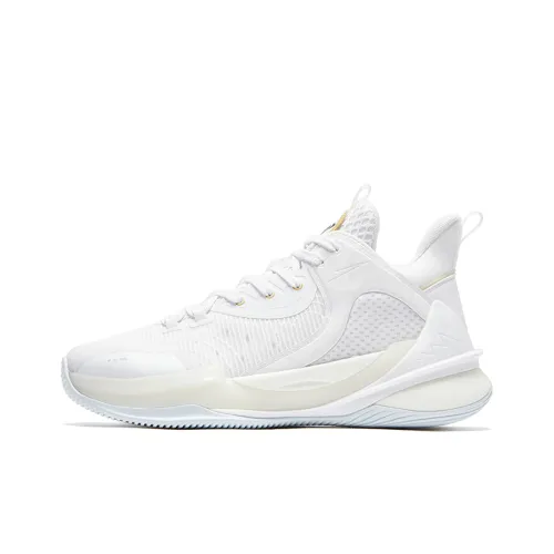 QIAODAN Poisonous Fangs 2,0 Амортизация Противоскользящие Устойчивые к истиранию Высокие Баскетбольные кроссовки