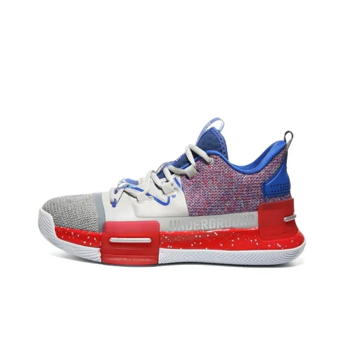 PEAK Taichi Вспышка Slip-Resistant Abrasion-Resistant Низкий Топ Баскетбольные Кроссовки Мужские Светлый Фотиния Серый