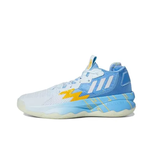 Adidas D Lillard 8 Баскетбольные кроссовки MID Топ Унисекс