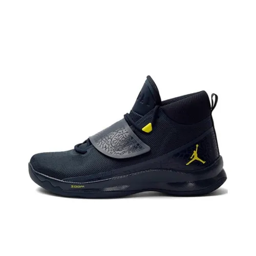 Jordan Super.Fly 5 PO X Griffin MID Топ Баскетбольные кроссовки для игры Мужской Черный