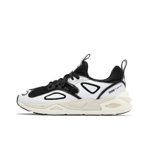Joshua Vides совместный бренд X PUMA Trc Blaze TRC Slip Resistant Abrasion Resistant Low Топ Баскетбольные кроссовки Унисекс Черный белый