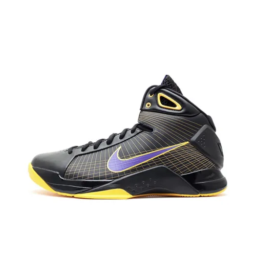 nike Hyperdunk Kobe Guest Slip-Resistant Abrasion-Resistant High Top Баскетбольные кроссовки для игры Мужские Зеленый Белый