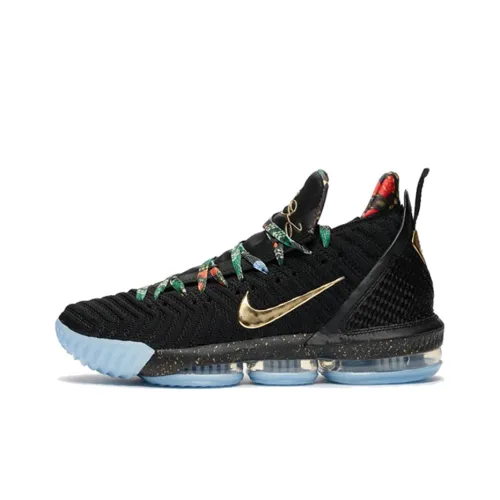 Nike Lebron 16 Баскетбольные кроссовки MID Топ Унисекс