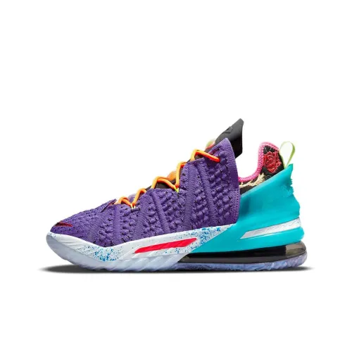 Кроссовки для баскетбола Nike Lebron 18 MID Top Мужские