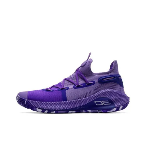 Under Armour Curry 6 Баскетбольные кроссовки Низкий Топ Женский