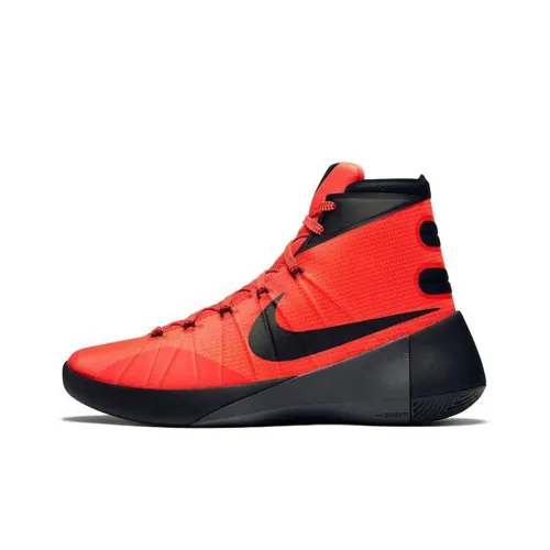 Nike Hyperdunk 2015 'Яркий Малиновый' Амортизация Противоскользящий Устойчивый к истиранию Покрытие Поддержка Отскок
