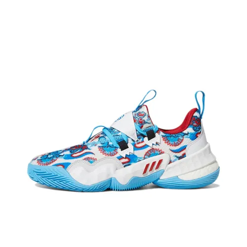 Adidas Trae Young 1,0 Баскетбольные кроссовки MID Топ Унисекс