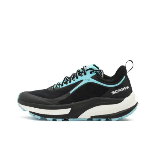 SCARPA Golden Gate ATR противоскользящие устойчивые к истиранию низкий топ беговые кроссовки женские черно-синие