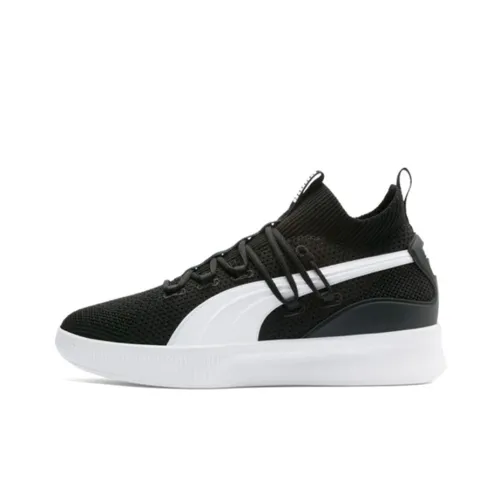 PUMA Clyde Court Core MID Баскетбольные кроссовки Мужской Черный