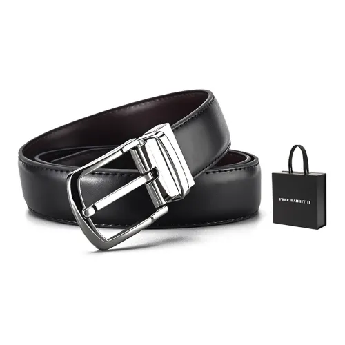 FREE RABBITⅡ Вращающаяся булавка ремни из коровьей кожи мужские ширина 3,5 см