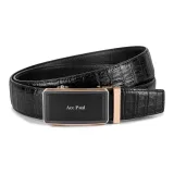 Золотистый застежка, крокодиловый узор