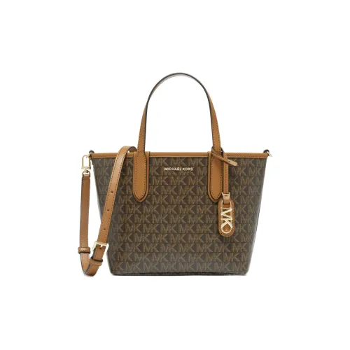 MICHAEL KORS Искусственная кожа Тоут Сумка Сумка для покупок Сумка Экстра Маленькая Женская Коричневая