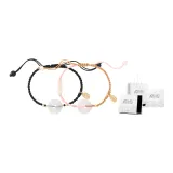Peace Clasp Couple Bracelet (White Simple Gift Box)  
Мир Застежка Пара Браслет (Белый Простой Подарочная Коробка)