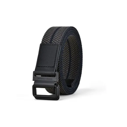 HLA Ткань Ремень Мужской Черный Ширина 3,4CM