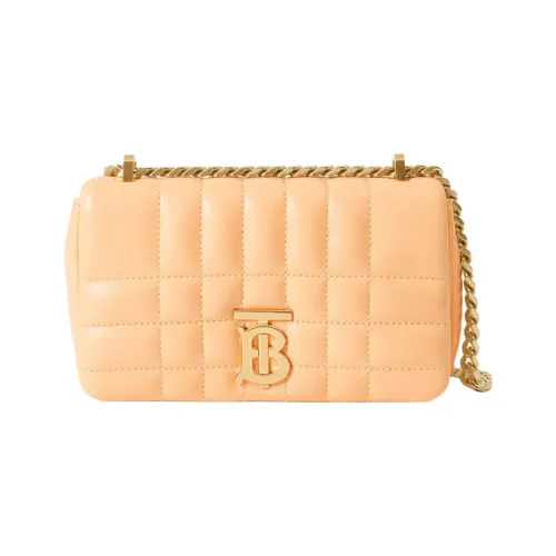 Burberry Lola Сумка из овечьей шкуры Сумка через плечо Мини Женская Золотая