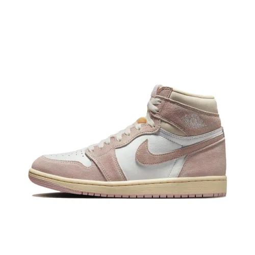 Jordan Air Jordan 1 Винтажные баскетбольные кроссовки High Top Женские