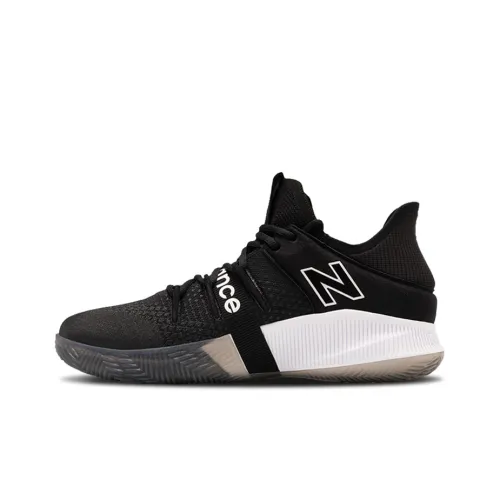 New Balance NB OMN1S Low Топ Винтажные Баскетбольные Кроссовки Мужские Черно-Белые