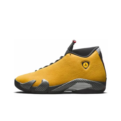 Jordan Air Jordan 14 Reverse Ferrari Yellow Ferrari Mid Баскетбольные кроссовки Vintage Мужские Yellow