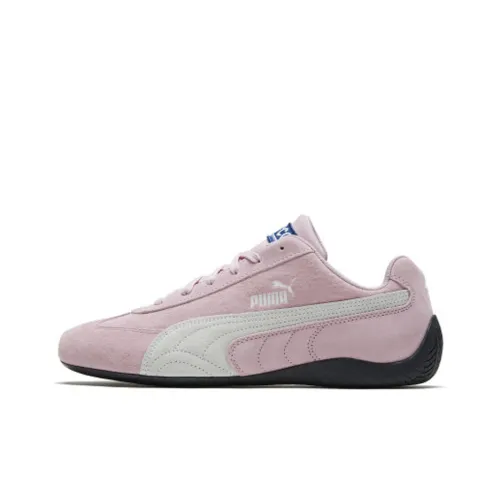 PUMA Speedcat Collection OG Sparco Амортизация Низкий Топ Тренировочные Кроссовки Мужские Белые Розовые