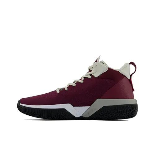 New Balance NB 2WXY 1 Low Топ Винтажные Баскетбольные Кроссовки Мужские Бургунди